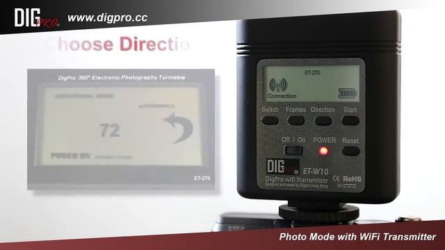 HL-6058 + 360º Turntable + Wi-fi Transmitter. смотреть онлайн