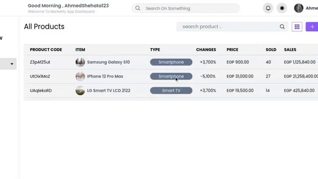 [ Front-end - React.JS ] E-Commerce Dashboard App смотреть онлайн