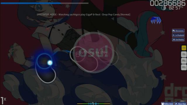 osu: Drop Pop Candy(Normal, HD, DT) ft. Wrench'd смотреть онлайн