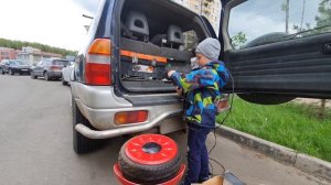 Подкачка колёс на Smart balance