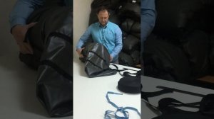 Как сложить объёмный спальник в компрессионный мешок «ОСА»