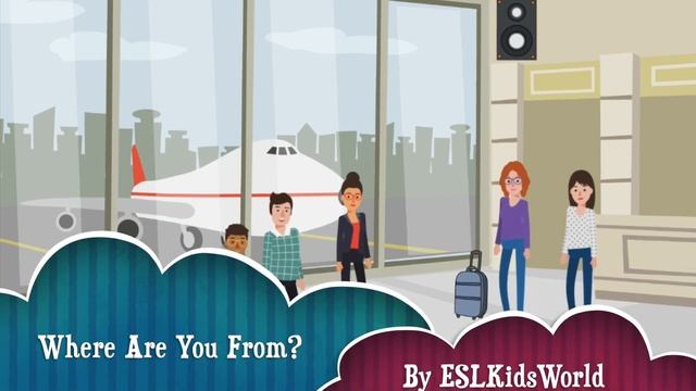Countries and Nationalities Cartoon | Where are you from? смотреть онлайн