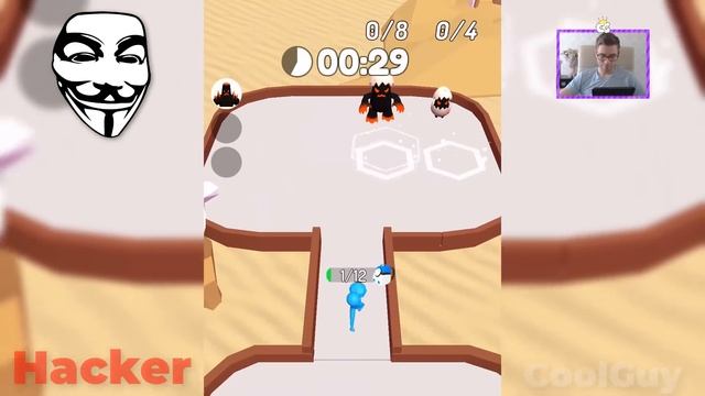 NOOB vs PRO vs HACKER vs GOD in Monster Catch - Trainer Rodeo смотреть онлайн