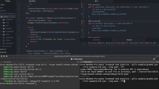 Pipeline: Executing Graphs on WebAssembly Binaries with FFI (feature preview) смотреть онлайн