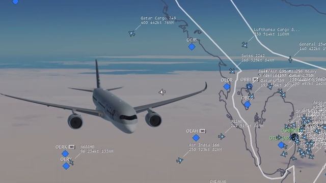 Qatar Airways A350 | Doha - Cape Town | Infinite Flight Simulator смотреть онлайн