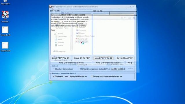 How To Use PDF Compare Two Files and Find Differences Software смотреть онлайн