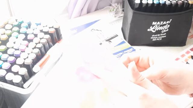 Маркеры Mazari Lindo\Крутые маркеры!