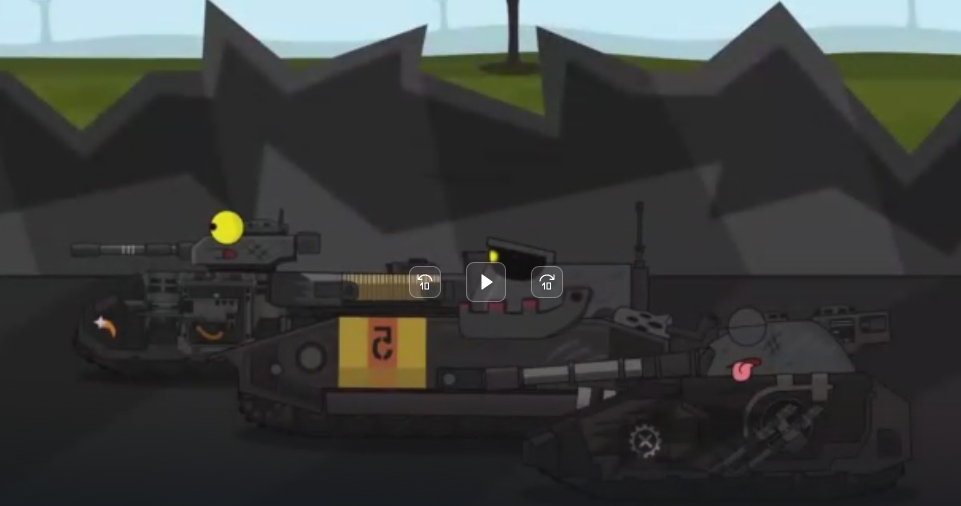 Все серии + Советский Супер Танк Мультики про танки. смотреть онлайн