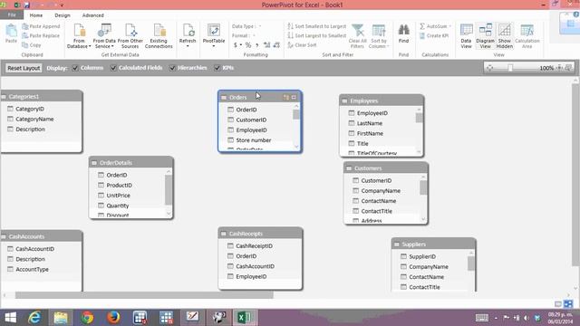 Creating a Database Model with PowerPivot смотреть онлайн