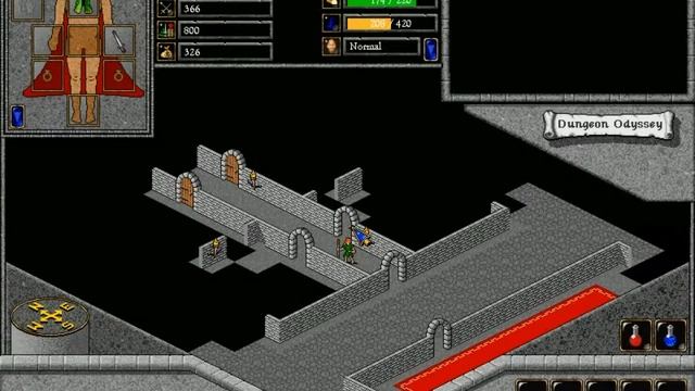 Aaron Hall's Dungeon Odyssey - Gameplay смотреть онлайн