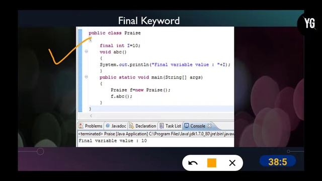 THIS,STATIC,FINAL KEYWORD, method overloading, constructors, (Default ,Parameterized ,Copy) in JAVA смотреть онлайн