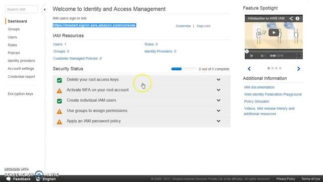 AWS Security - IAM (Part-1) | Users, Groups, Policy - Identity & Access Management смотреть онлайн