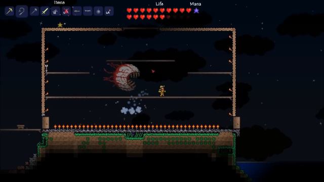 Terraria - How to Beat: 'The Eye of Cthulhu' Boss смотреть онлайн
