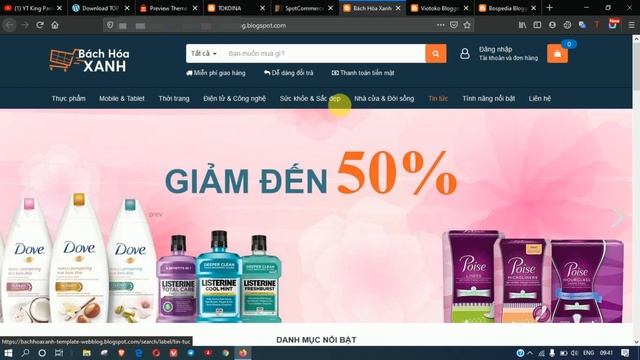 Top 5 E-commerce Premium Blogger Templates For Free ? Fully Responsive - Seo Friendly Templates 202