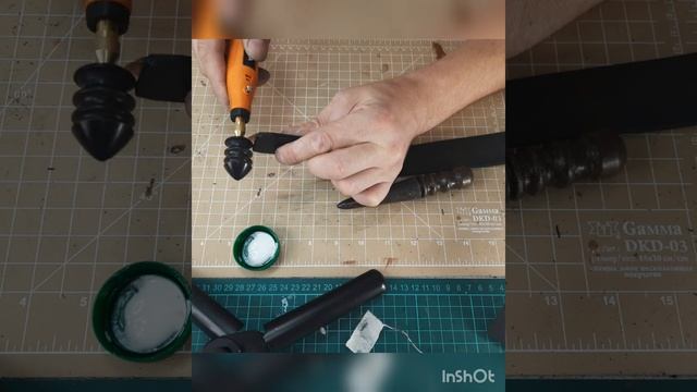 Ремень из натуральной кожи. Leather belt, handmade. смотреть онлайн