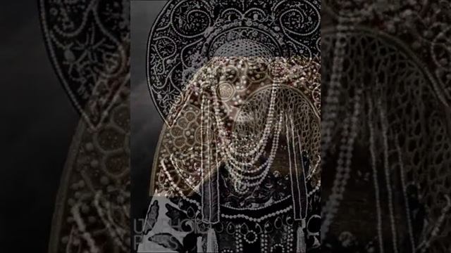 Древне-русский, головной убор - кокошник. The ancient Russian, the woman's headdress - kokoshnik. смотреть онлайн
