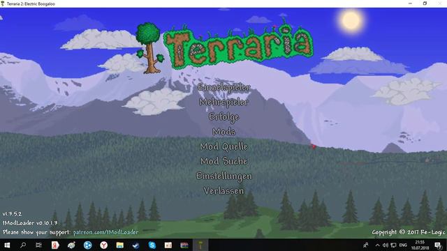 Как установить Tmodloader и моды для Террарии 1.3.5
