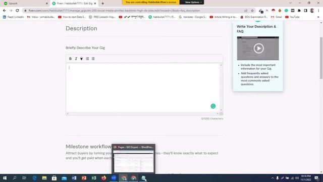 SEO Tutorial Class- 13 | Fiverr GIG Create | GIG Publishing Problem Solved | Group Work BD смотреть онлайн