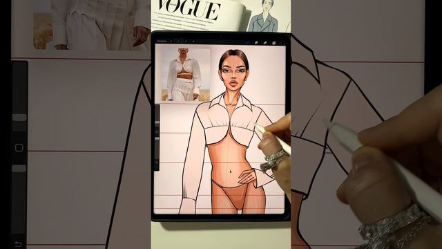 Fashion illustration #short #shorts #школарисования смотреть онлайн