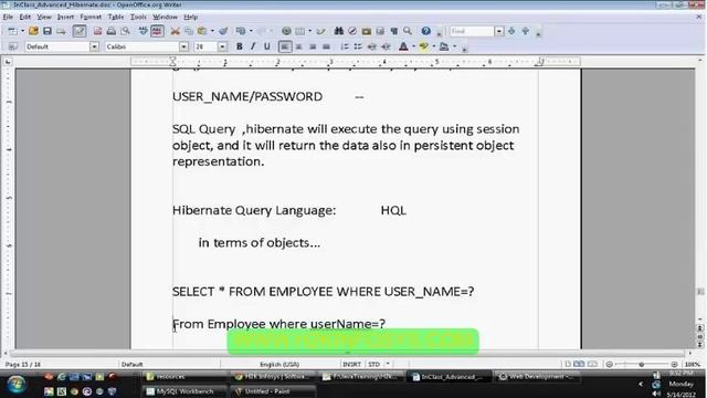 JAVA | Hibernate | SQL Query Using Hibernate | Java Online training | java course by H2Kinfosys смотреть онлайн
