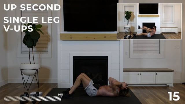 Day 14: 30 Min Total Body BUILD + BURN Drop Set Dumbbell Workout | 6 Week Shred II смотреть онлайн