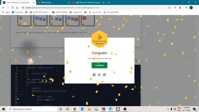 HITTING THE "GOLD BADGE" @HACKERRANK смотреть онлайн