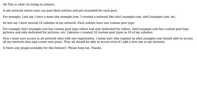 Wordpress: Single-user registration to access all sites in WordPress MultiSite Network смотреть онлайн