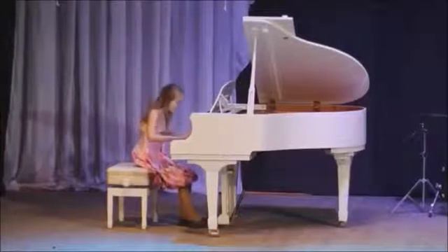 Конєва Анастасія, 11 років, С.Геллер "Баркарола" смотреть онлайн