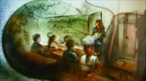 С Днем Учителя, школа 176!  Шоу песка