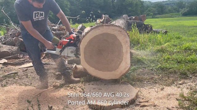 90CC+ chainsaw test day, Holzfforma, Farmertec, Stihl and Husqvarna смотреть онлайн