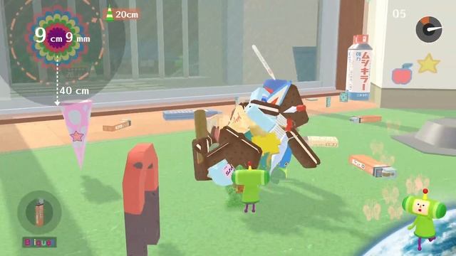 We Love Katamari REROLL+ Royal Reverie - Gameplay