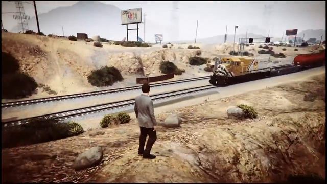 GTA 5 Белаз vs Поезд смотреть онлайн