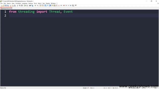 Thread Communication Event in Python (Hindi) смотреть онлайн