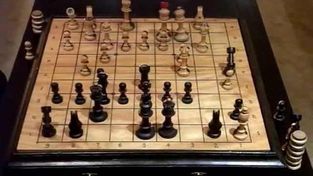 Sample Shogi Play using Eurasia-Chess pieces смотреть онлайн