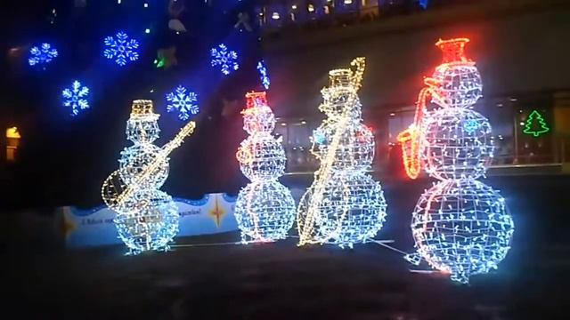 Новогодний Минск. ЖД Вокзал. Галилео #любимыйгород #13 смотреть онлайн