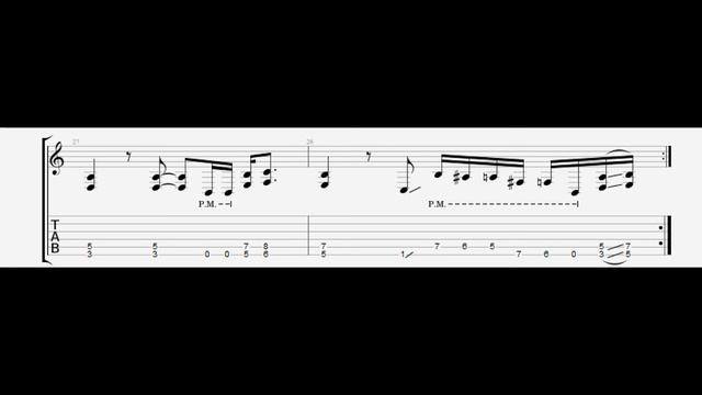 Carcass-Black Star Guitar Playalong