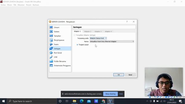 KONFIGURASI NETWORK INTERFACE - DEBIAN 9 смотреть онлайн