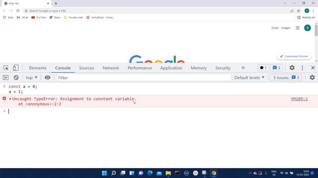 How to Fix Uncaught TypeError: Assignment to constant variable. смотреть онлайн