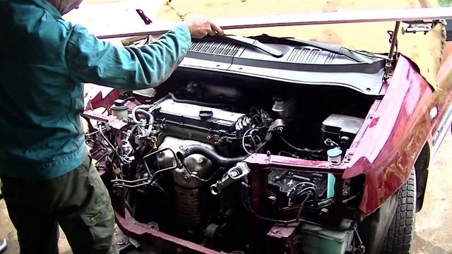 HYUNDAI Matrix . Кузовной ремонт .Рихтовка . смотреть онлайн