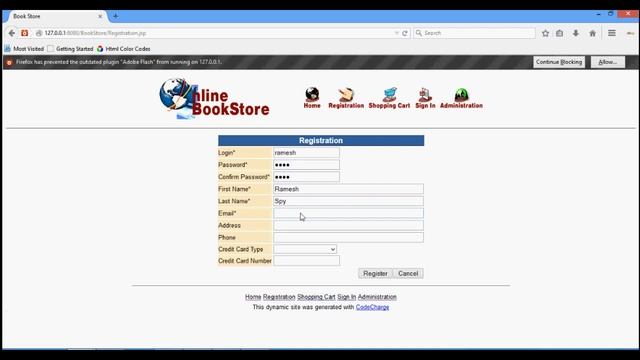 Online Book Store Management System in Java смотреть онлайн