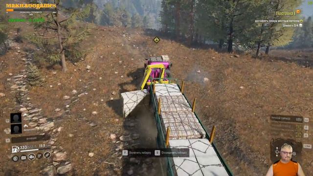 SNOWRUNNER: KODAR DESERT, КАДАР ПУСТЫНЯ , MOD MAP, ПРОХЖДЕНИЕ НА РУССКОМ, часть1 смотреть онлайн