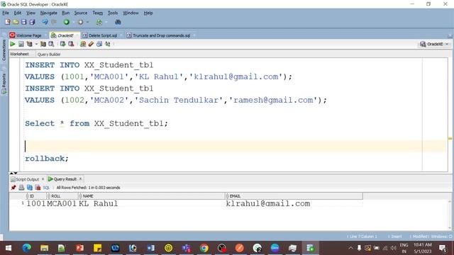 12. COMMIT and ROLLBACK in SQL | What is Commit in sql | What is Rollback in sql | SQL tutorials смотреть онлайн