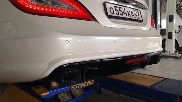 Mercedes Benz cls 2013 exhaust смотреть онлайн