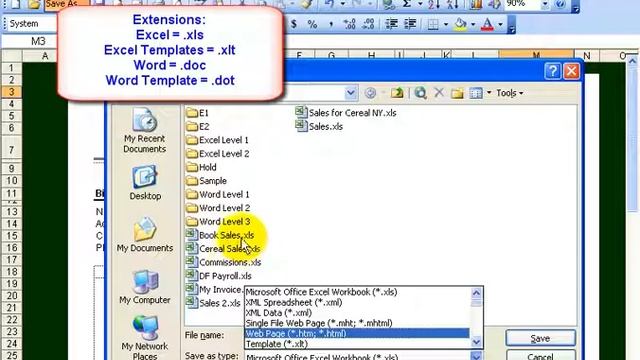 Excel 2003: Templates смотреть онлайн