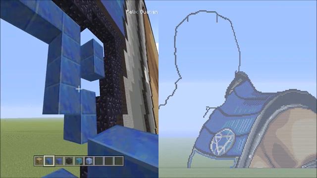 Minecraft Pixel Art Tutorial - Sub-Zero (Mortal Kombat X) Part 8 смотреть онлайн