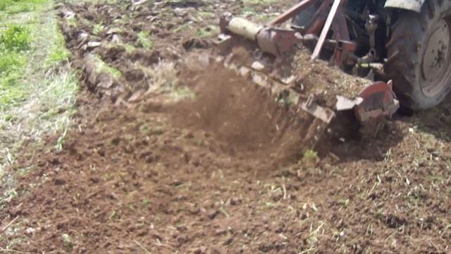 МТЗ-80 4х4 с мостом газ 66 фрезерование целины смотреть онлайн