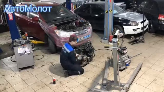 Процесс ремонта в АВТОМОЛОТ смотреть онлайн