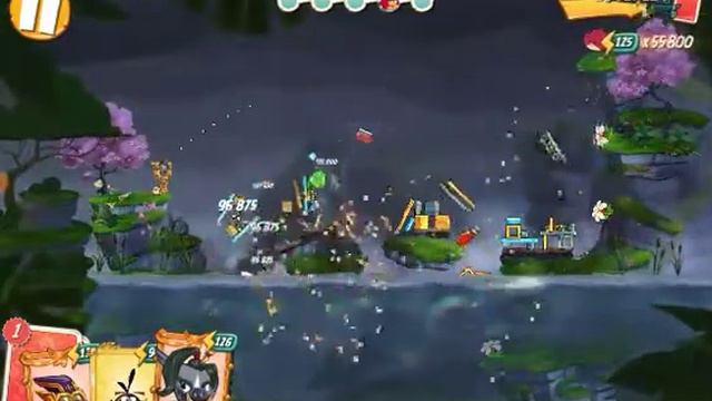 Angry Birds 2 DC Daily challenge Boss for extra card silver 19/03/2021 смотреть онлайн
