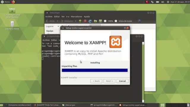 COMO INSTALAR EL SERVIDOR WEB XAMPP EN UBUNTU 18.04 o 19.10 EN 30 SEGUNDOS смотреть онлайн