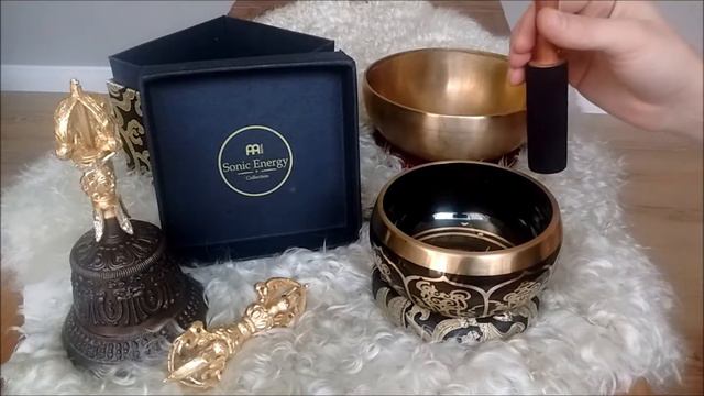 Meinl Sonic Energy singing bowls ornamental SB-OR-400-BK & sbe 700 comparison смотреть онлайн